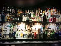 The range of Gin at the Gin Palace in Melbourne