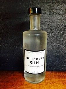 sample bottle of Antipodes Gin