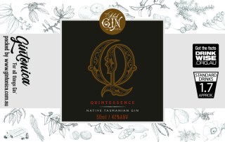 gintonica - 60mm x 38mm advent bottle - abel