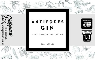 gintonica - 60mm x 38mm advent bottle - antipodes