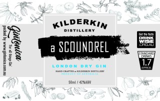 gintonica - 60mm x 38mm advent bottle - kilderkin